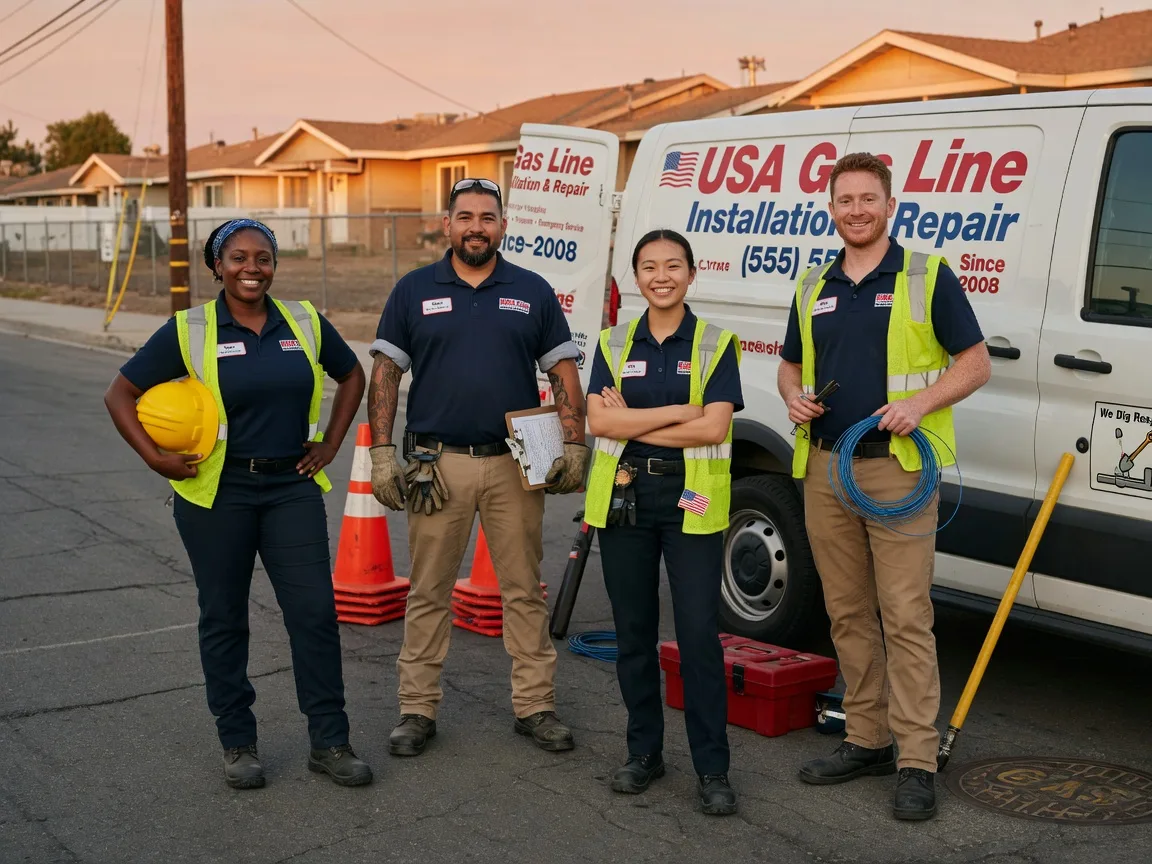 Gas Line Installation company in Lawndale, NC
